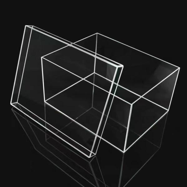 Custom Printed Clear Acrylic Boxes Acrylic containers with Lid