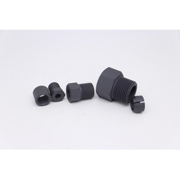 Aerospace Titanium Alloy Bolts Customized Size PVD Surface Treatment