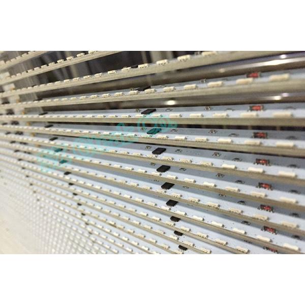 See through transparent led display window advertising