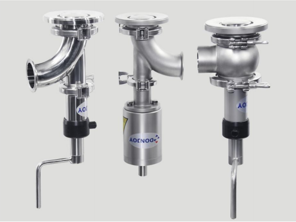 Donjoy Tank Bottom Valve with internal open elbow type