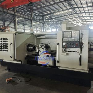 Quality QK1325 CNC Pipe Threading Lathe 800mm Swing 250mm Threading for sale
