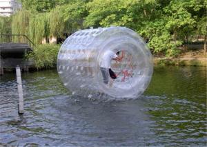 Quality Transparent Inflatable Water Toys Water Roller Ball Heavy Duty Reinforced for sale