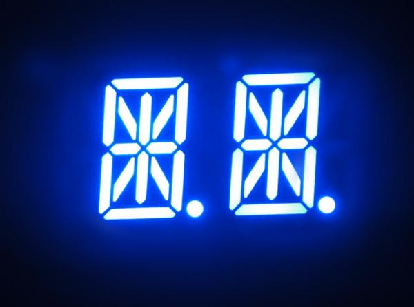 Buy Common Anode 2 Digit 14 Segment LED Alphanumeric Display at wholesale prices
