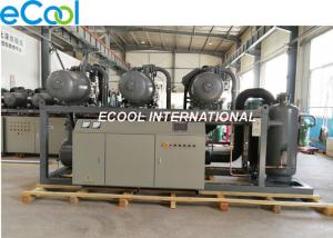 China PLC Refrigeration Compressor Unit , High Temperature Screw Parallel Compressor Set on sale