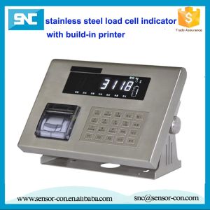 External Printer Supported Stainless Steel Weighing Indicator for Truck Scale
