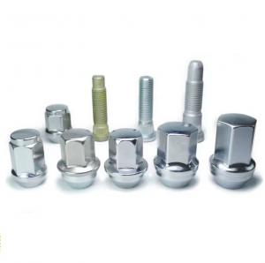 Quality M14 Automotive Fastener Fine Thread Alloy Steel Nickel Plated Wheel Lug Nuts for sale