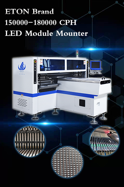 ETON F7S SMD Pick And Place Machine Automatic Assembly LED Light Making Machine