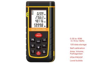 Quality 10 key 60M Laser Distance Meter Rangefinder Range Finder Electronic Ruler Digital Tape Measure Area volume Tool Bubble for sale