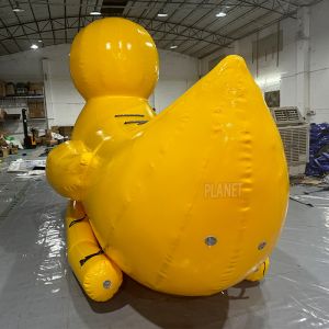 Customized Swimming Inflatable Floating Yellow Duck Airtight Big Inflatable Duck