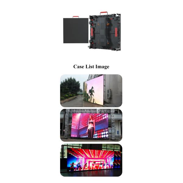 P4 Outdoor LED Display Screen For Advertising Waterproof Cabient