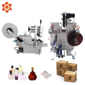 Handheld Hot Melt Label Applicator Machine Cosmetic Two Sides Cartridge Canned