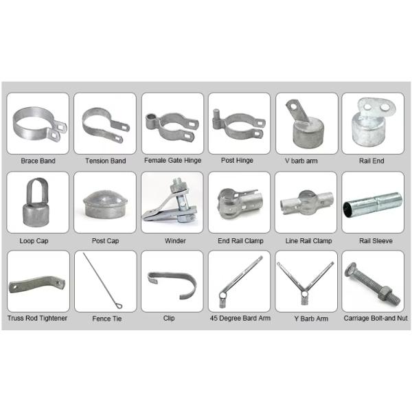 Chain Link Temporary Fencing Systems Easy Installation Yard Fence with Accessories Discounted prices, bulk wholesale available