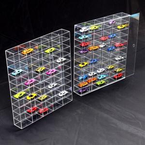 Quality Countertop Display Acrylic Showcase Box 6 Car  1/18 Scale Models By Autoworld for sale