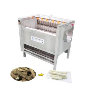 China turmeric/ginger washing & peeling machine tuber cleaning and peeling machine on sale
