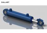 10 Inch Industrial Double Acting Hydraulic Ram Piston Cylinder For Engineering