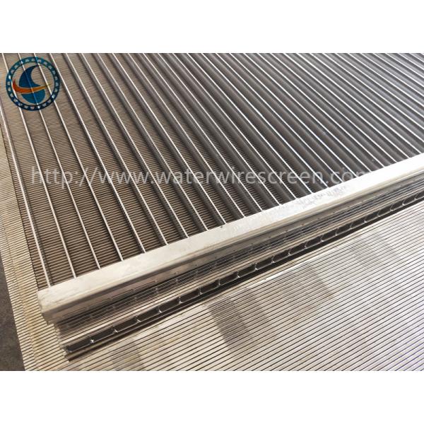 Johnson Vee Wire Flat 0.025mm Continuous Slot Screen