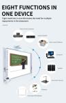 Multifunctional All In One Infrared Interactive Whiteboard With Central Control
