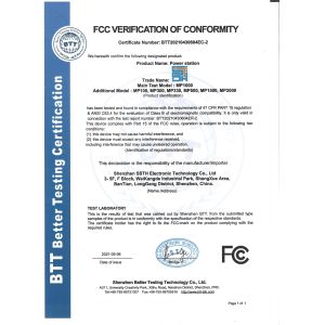 Shenzhen ShengShi TianHe Electronic Technology Co., Ltd. Certifications