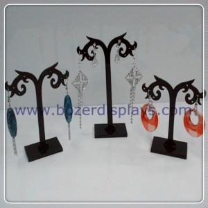 Quality Free Shipping Wholesale Earring Acrylic Jewelry Display Stand Holder 12set lot for sale