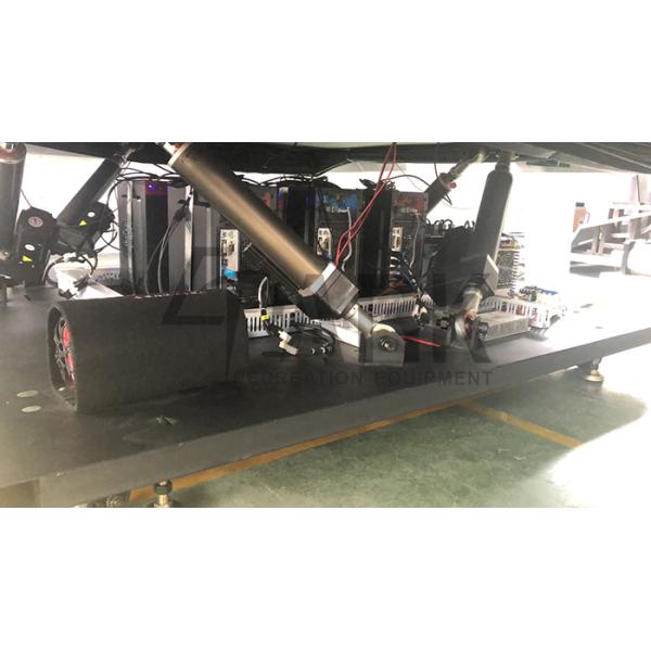 Kids Coin Operated Vr Spaceship Simulator 6 Seats 5D 7D 12D Cinema