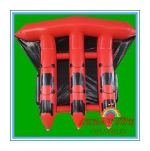 Quality Red 0.9mm PVC Inflatable Boat For Sea , Adult Inflatable Fly Fishing Boats(CY-M2728) for sale