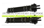 Black Automatic Swimming Pool Control System For Testing PH And ORP