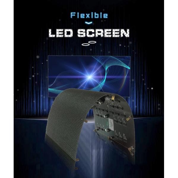 P2.5 P3 P4 P5 Flexible LED Display Screen With Large Viewing Angle Excellent Visual Effects