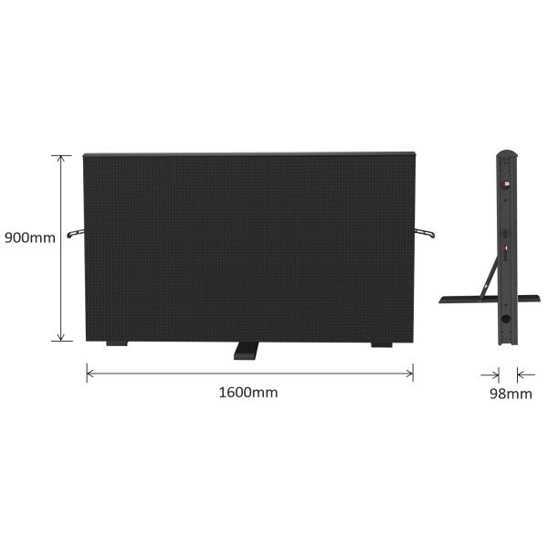 Lightweight Stadium LED Screen Aluminum Perimeter LED Display Banner
