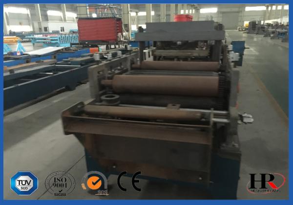 Buy Punching / Cutting Cold Roll Forming Machine With Surface-treated Roller at wholesale prices