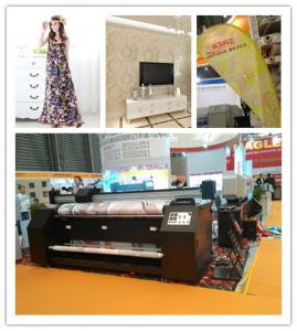 China Big Size Flag Making Fabric Print Machine With Epson Dx7 Printhead on sale