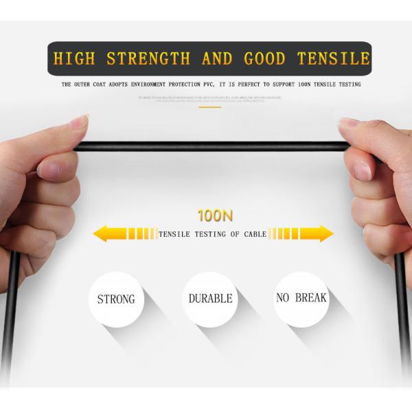 18Gbps 2160P 1080P 4K HDMI Cable 6.6 Ft HDMI Cable