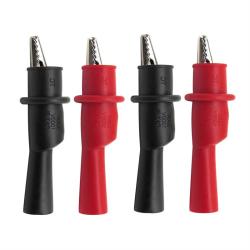 China 1000V 10A Multimeter Crocodile Clips , Multipurpose Battery Alligator Clips for sale
