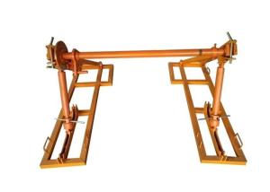 Quality SIYZ10 Transmission Line Stringing Tools Large Capacity Hydraulic Reel Stand for sale