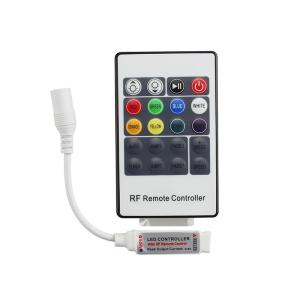 Quality Mini RF LED RGB Controller 20 Key Wireless Remote Control For LED Strip Lights for sale
