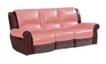 BN American Style Functional Sofa with Full Coverage Embossed Leather Function