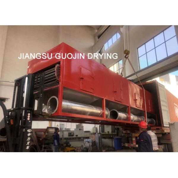 Hot Air Conveyor Mesh Belt Dryer Pharmaceutical Processing 1.6x12 Meter