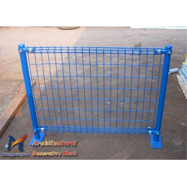 Roll Top Security Fencing Wire Mesh Panels 1200mm School Playground