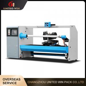 Quality Single Shaft Release Paper Cutting And Rewinding Machine Masking PVC PET Duct Foam Polyester Film Tape for sale