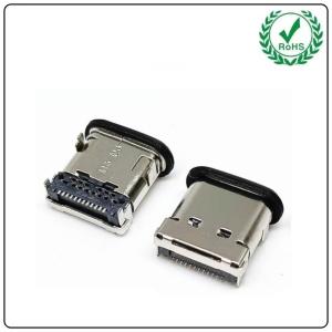 China USB-31C-F-011F USB Type C Female Connector High durability Vertical type c cable fast charging on sale