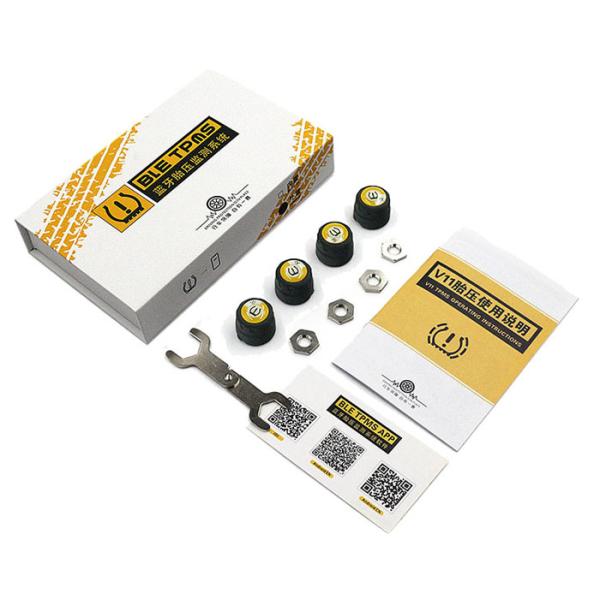TPMS Bluetooth 4.0 universal external tyre pressure sensor support IOS Android phone,tire pressure sensor TPMS-V11