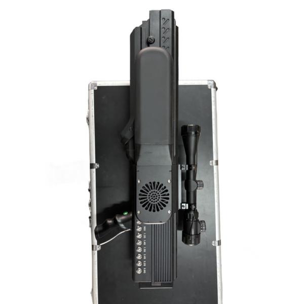 Anti FPV Drone Jammer Gun 1.5KM High Power Wideband Long Range Interference