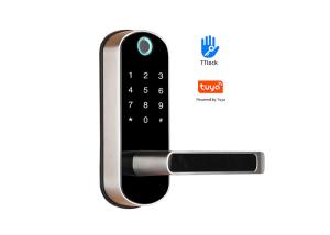 China Electronic Keyless Digital Deadbolt Door Lock BLE TTLock App Smart Home Door Lock WiFi Tuya APP on sale