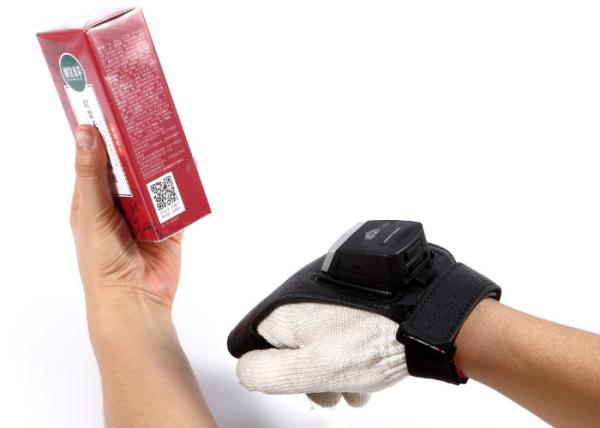 Buy Bluetooth Ring Barcode Scanner GS02 with Wearable Armband Glove for Android iOS and Window at wholesale prices