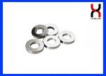 Neodymium Ring Shaped Magnet Strong Permanent Type SGS / ROHS Certified For