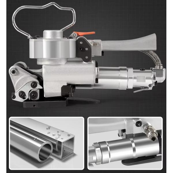 Buckle Free Handheld Pneumatic PET PP Strapping Machine for Pallet Large Carton Wood