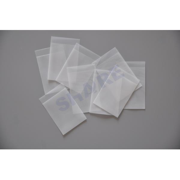30 X 50MM Nylon Filter Mesh Biopsy Bags Opening 199UM Mesh Count 100Tpi