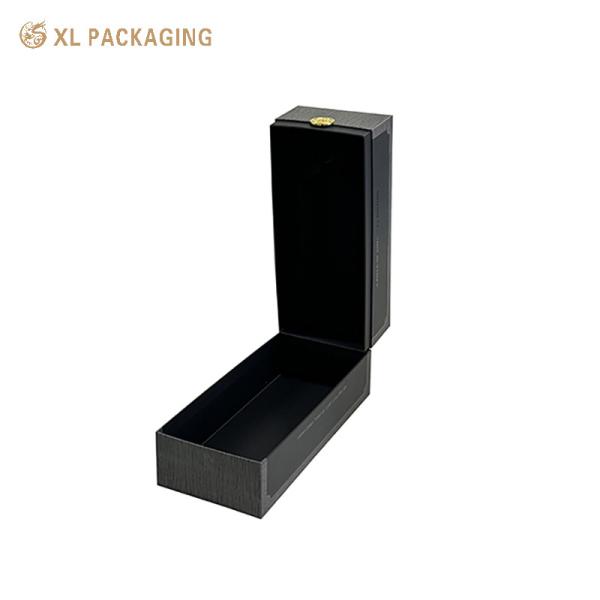 Luxury Wine Bottle Gift Box with Magnetic Closure | Premium Packaging