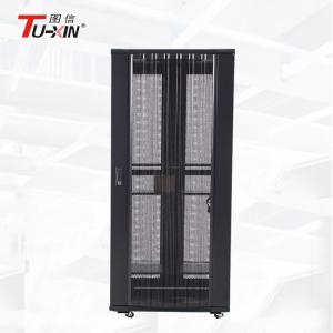 Mobile Network Rack Enclosure , High Capacity 42u Data Rolling Server Rack
