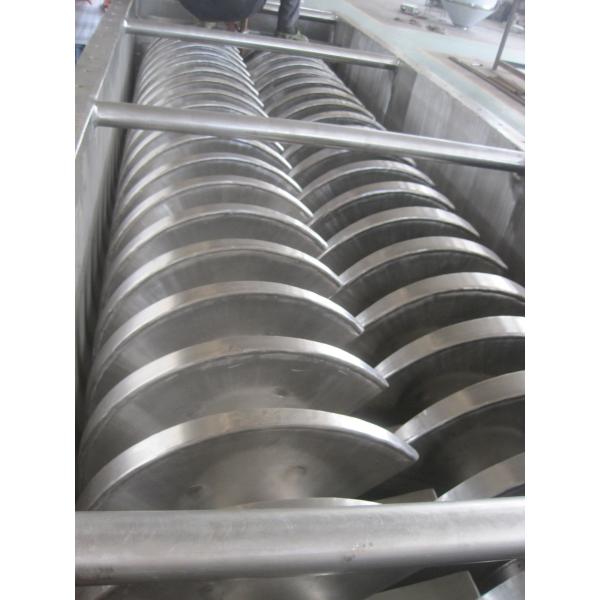 Sludge Hollow blade Dryer Machine steam . thermal oil Heating medium