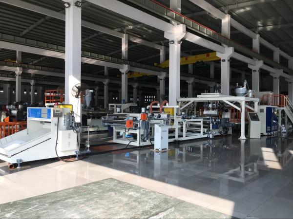 Buy PE PP PS ABS Plastic Sheet Extrusion Machine For File Folder / Lamp Shade at wholesale prices